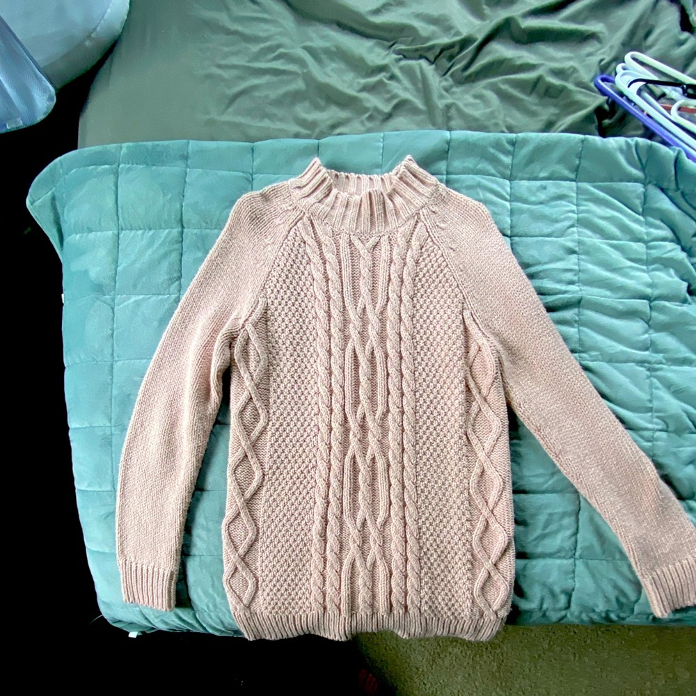 Light Pink Isabel Maternity Sweater Size Medium